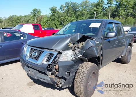 2014 Nissan Frontier Sv z USA, uszkodzony, nr VIN 1N6AD0EV7EN727849